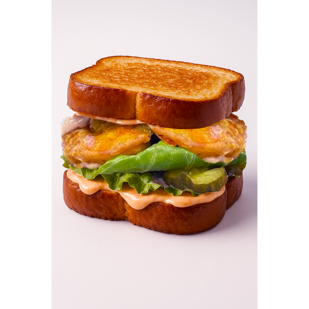 ساندوتش بريوش جمبري - Shrimp Brioche Sandwich