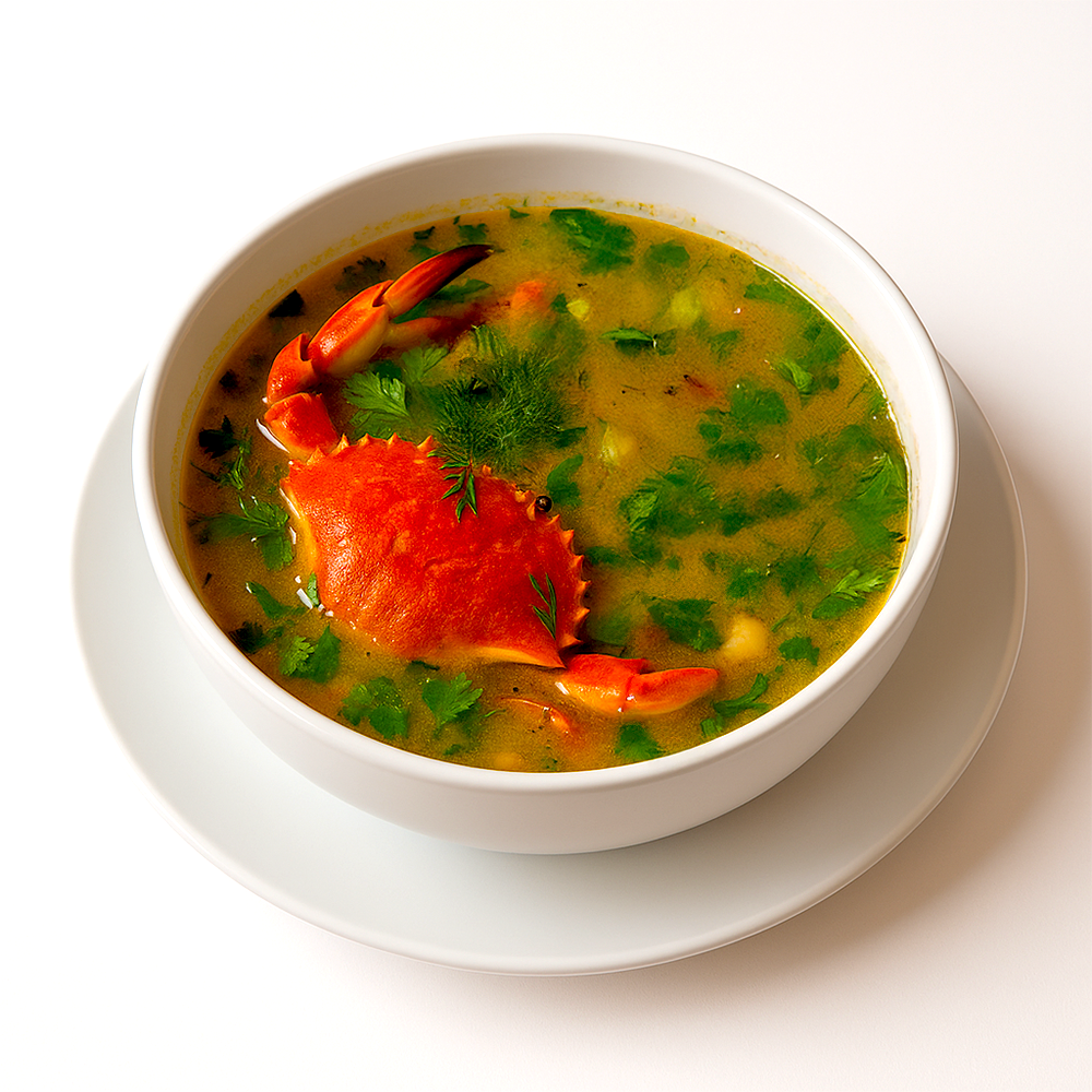 شوربة كابوريا بالكزبرة - Caporia soup with coriander