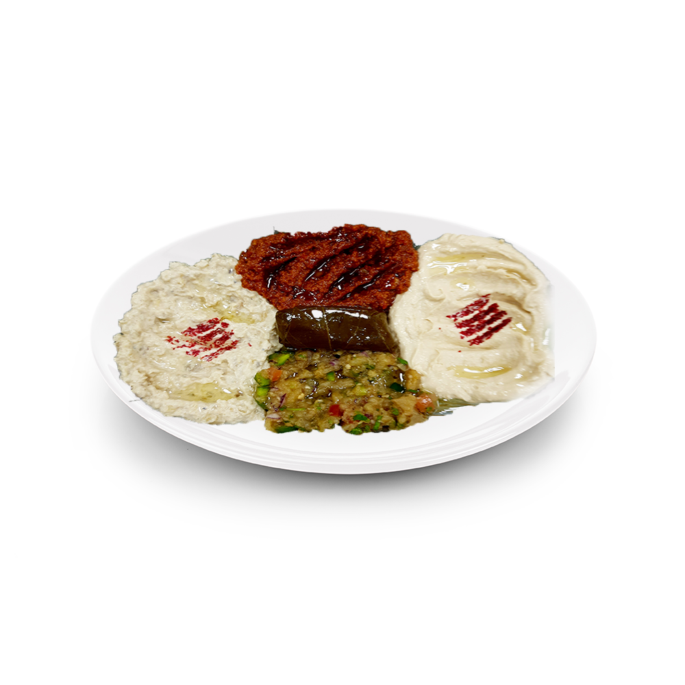 طبق مقبلات مشكل كبير - Large mixed appetizer platter