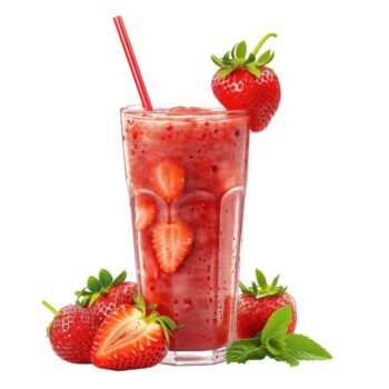 عصير فراولة - Strawberry juice