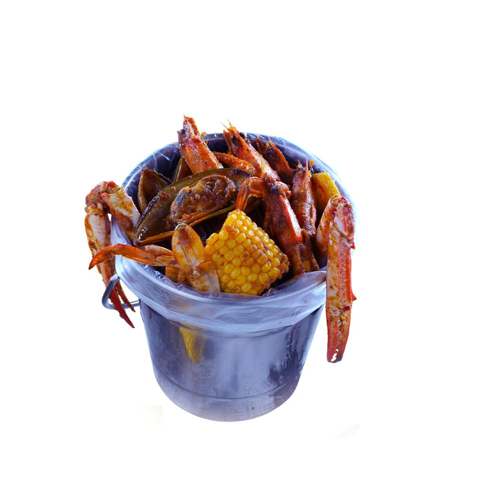 كيس ميكس سيفود وسط كيجن - Cajun Medium Seafood Mix Bag